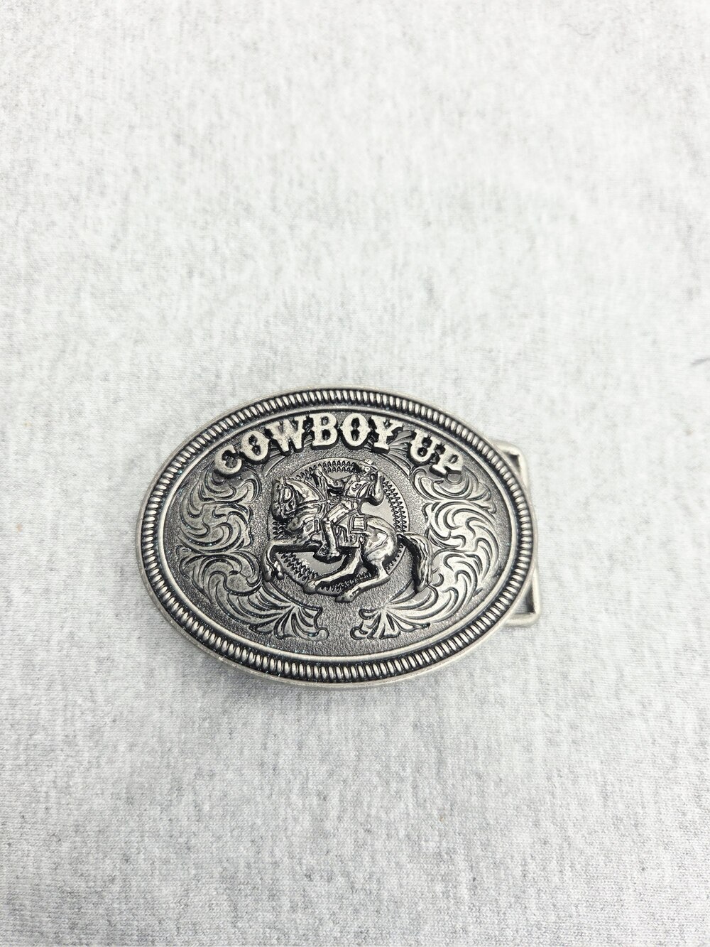 Cody James Cowboy Up Bucking Bronco Western Belt Buckle